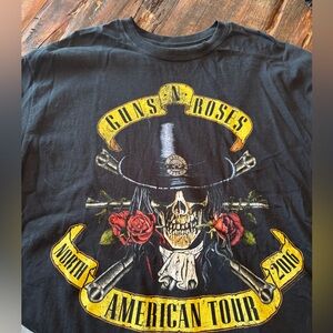 Guns N Roses Hanes 2016 Not In This Lifetime Tour Shirt